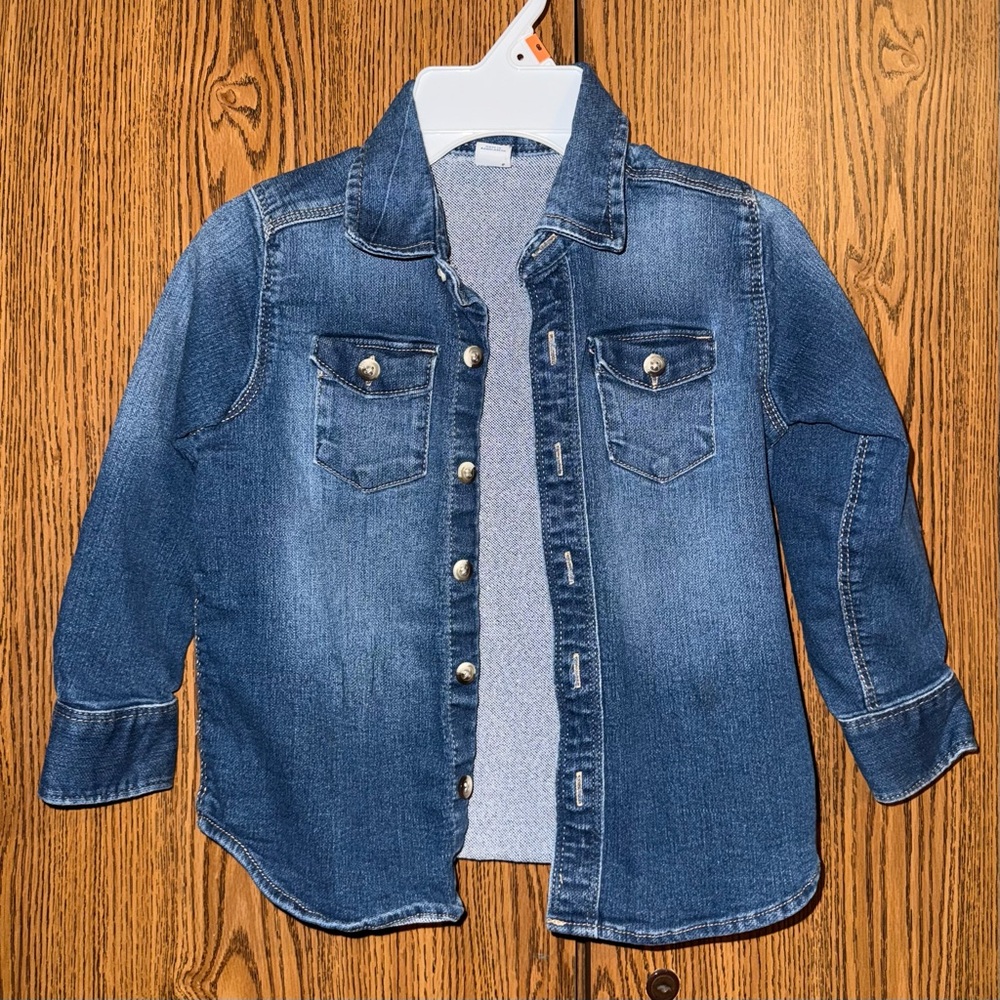 Old Navy Kids Denim Jacket size 5